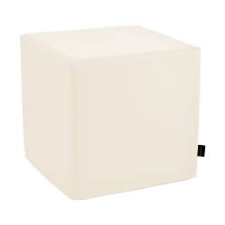 Lagerungswürfel mit Styroporkern 50x50x50cm | Elfenbein