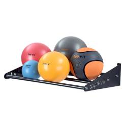 top | vit® Wandhalterung 64 cm 4 Ablagestangen | anthrazit