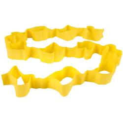TheraBand® CLX Band, mit 11 Schlaufen, 2,0 m gelb - leicht (1,4 kg)