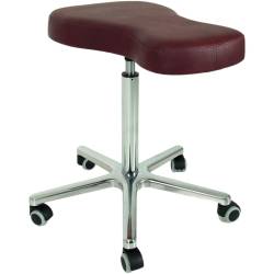 Hippo-Hocker, Aluminium-Fußkreuz, 45-60 cm 