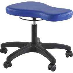 Hippo-Hocker (Ringauslösung), Kunststoff-Fußkreuz, 45-60 cm 