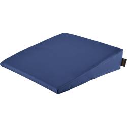 Keilkissen mit Kunstlederbezug 40x40x10/2 cm | Royal