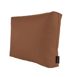 Massagekopfkissen mit Schaumstoff-Flocken 40 x 30 x 9 cm | Nougat