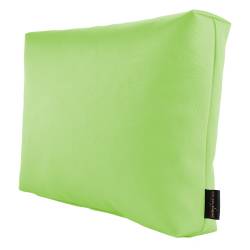 Massagekopfkissen mit Schaumstoff-Flocken 40 x 30 x 9 cm | Lindgrün
