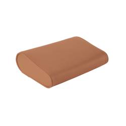 Nacken- Lagerungskissen, 32x21,5x9/1cm Nougat