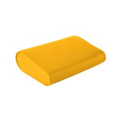 Nacken- Lagerungskissen, 32x21,5x9/1cm Safran