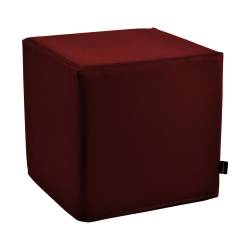 Lagerungswürfel mit Styroporkern 30x30x30cm | Bordeaux