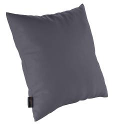 Kopfkissen mit Schaumstoff-Flocken XXL - 80 x 80 cm | Anthrazit