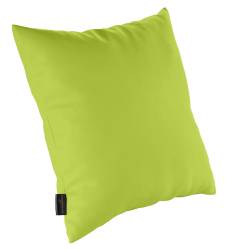 Kopfkissen mit Schaumstoff-Flocken  XL - 60 x 60 cm | Grasgrün