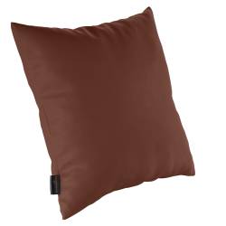 Kopfkissen mit Schaumstoff-Flocken  XL - 60 x 60 cm | Mocca