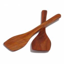 Cremespatel aus Hartholz 