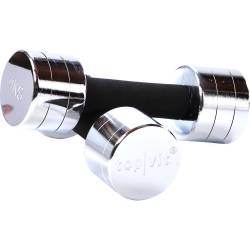top | vit® chrom.dumbbell 4,0 kg | Stück