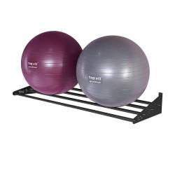 top | vit® Wandhalterung 64 cm Mittel | 4 Ablagestangen | Anthrazit