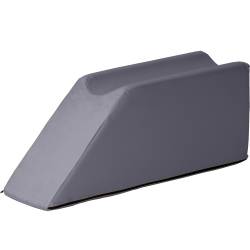 Lymphdrainagekeile mit einer Beinmulde, 75x22x30 cm | Anthrazit