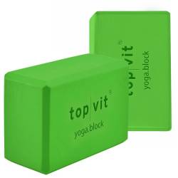 top | vit® yoga.block 23 x 15 x 10 cm | apple