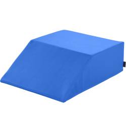 Lymphdrainagekeile ohne Beinmulde, ca. 60x50x20 cm | Eisblau