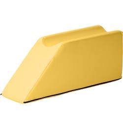 Lymphdrainagekeile mit einer Beinmulde, 75x22x30 cm | Mais