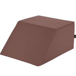 Lymphdrainagekeile ohne Beinmulde, ca. 60x50x30 cm | Mocca