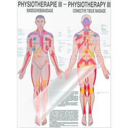Physiotherapie III - Bindegewebsmassagen Poster 50 x 70 cm | laminiert