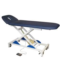 Gebrauchtliege 2-tlg., Elektrik, mit neuen Polster und Radachshebesystem 