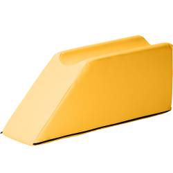 Lymphdrainagekeile mit einer Beinmulde, 75x22x30 cm | Safran