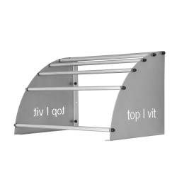 top | vit® matten.wandkonsole 70.0  -  ca. 70 cm | silber