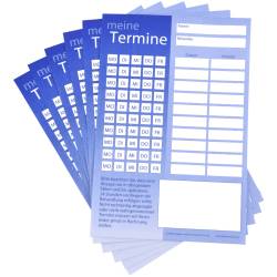 pader.terminzettel XXL mit Durchschlag 