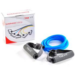 top | vit® body.trainer tubing blau - stark