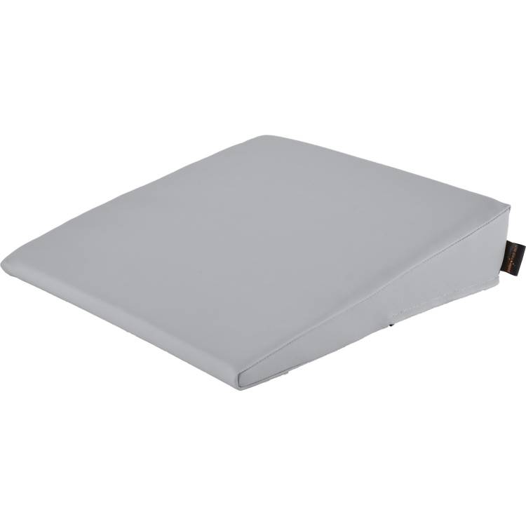 &Ouml;ffne Keilkissen mit Kunstlederbezug