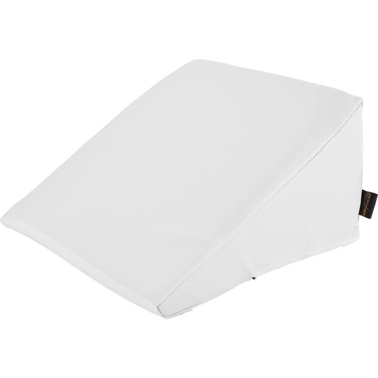 &Ouml;ffne Keilkissen mit Kunstlederbezug