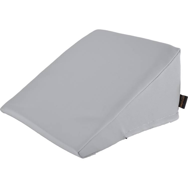 &Ouml;ffne Keilkissen mit Kunstlederbezug