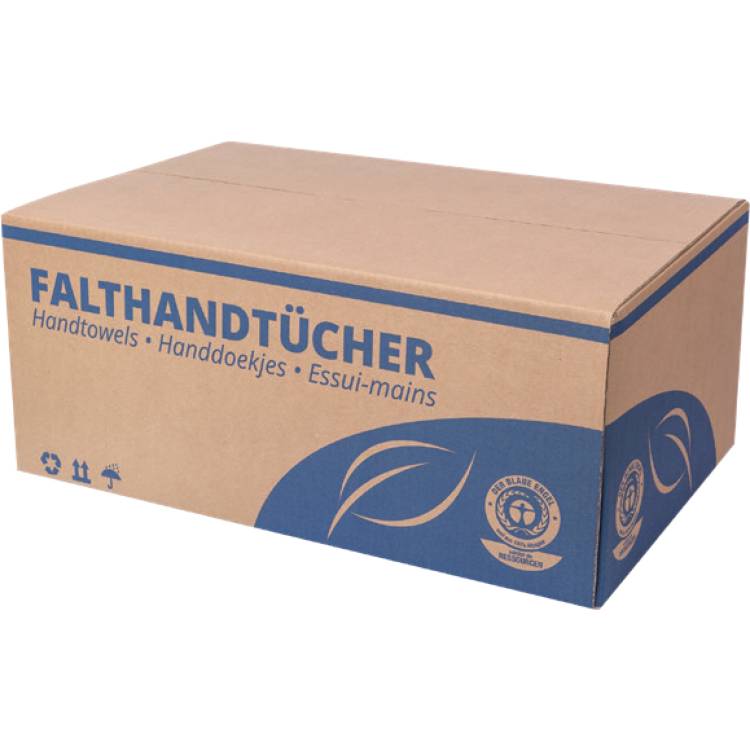 Öffne Papier-Falthandtücher 1-lagig