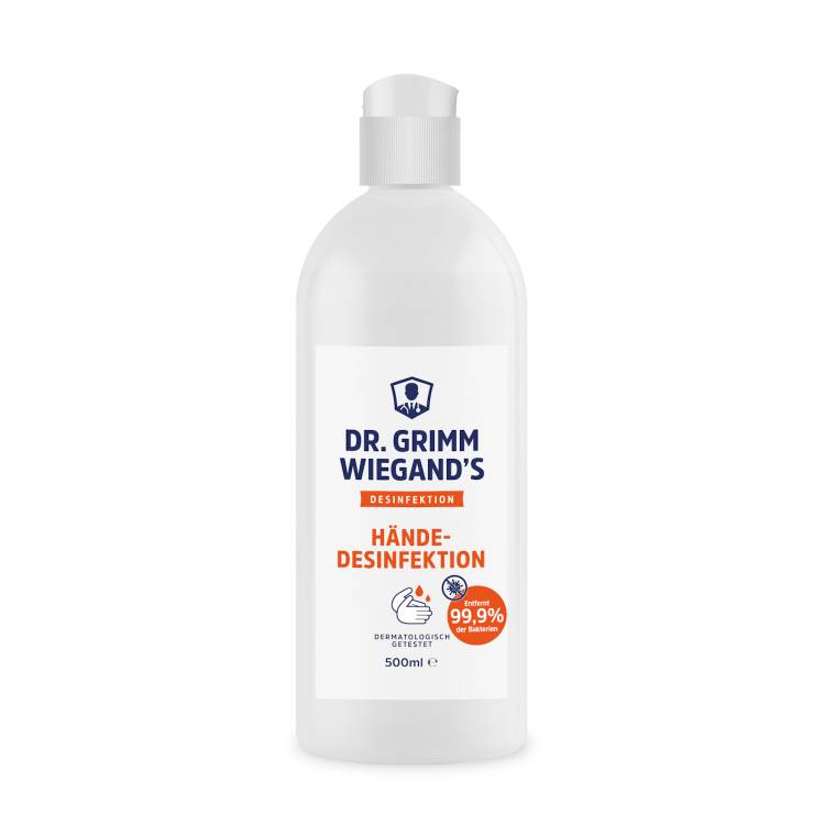 Öffne Dr. Grimm Wiegand's Händedesinfektion, 500 ml
