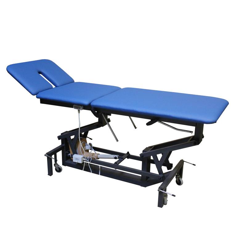 Öffne Therapieliege 3-tlg., Elektrik, Polster NEU, Beschichtung NEU