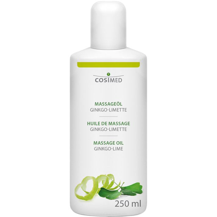 Öffne Massageöl Gingko-Limette