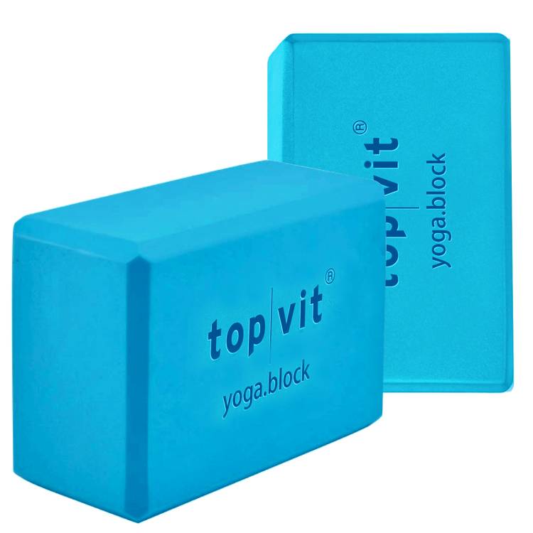 &Ouml;ffne top | vit® yoga.block – Yogablock 23×15×7,5 cm