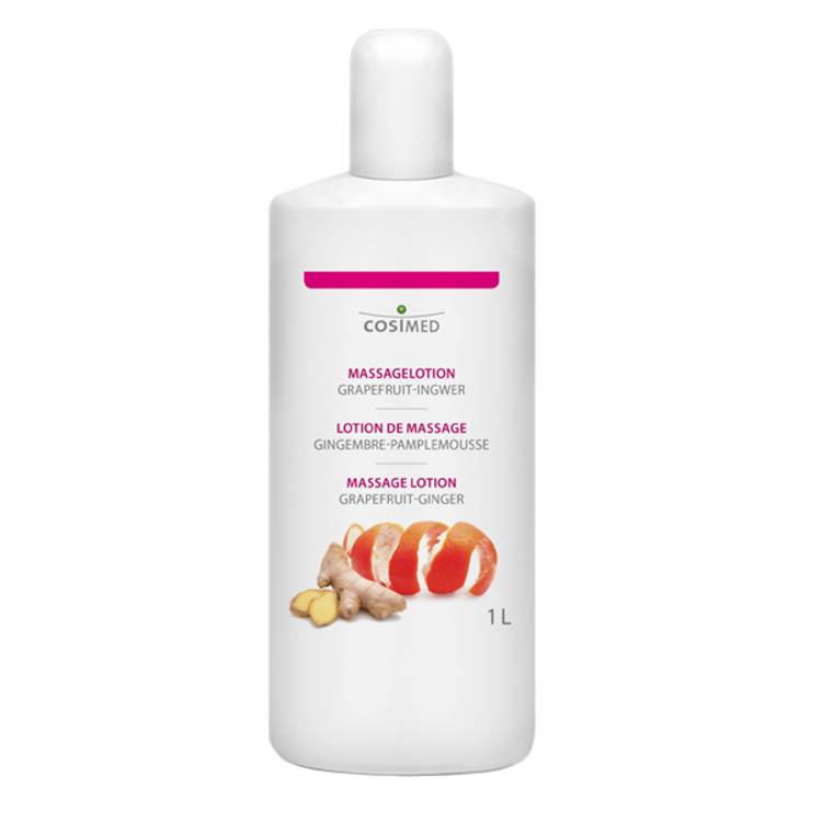 Öffne Massagelotion Grapefruit-Ingwer 250 ml / 500 ml / 1L / 5L