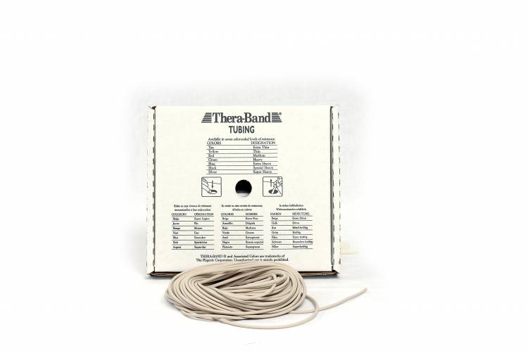 Öffne TheraBand® Tubing 30,5 m beige – extra leichter Widerstand