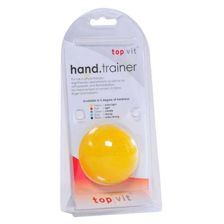 Öffne top | vit® hand.trainer, gelb - extra leicht