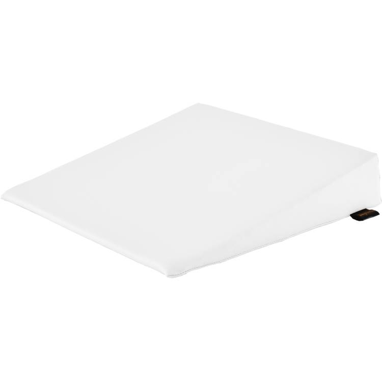 &Ouml;ffne Sitzkeilkissen eckig mit Kunstlederbezug, ca. 38 x 38 x 8/1 cm